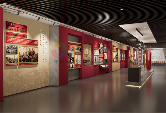 沉浸式紅色主題展館設(shè)計