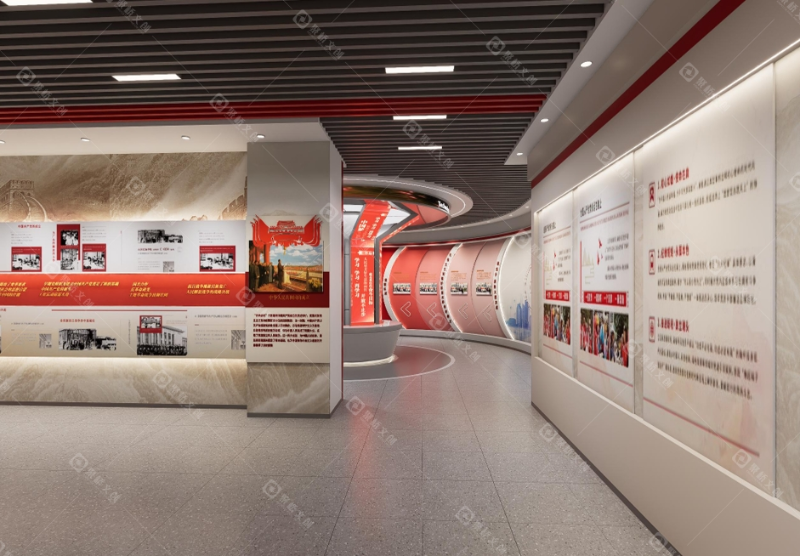 紅色主題展館設(shè)計(jì)