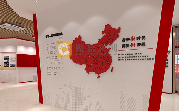 黨建展館入口處設(shè)計