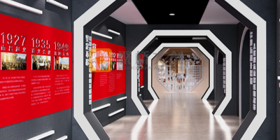 政府黨建展館設計理念，營造濃厚黨建文化氛圍