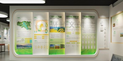 國有企業廉潔文化展廳設計效果圖，大氣簡約又耐看