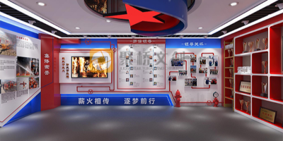 消防部隊軍史館的設(shè)計思路