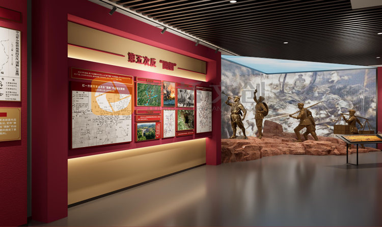 紅色展廳設(shè)計(jì)