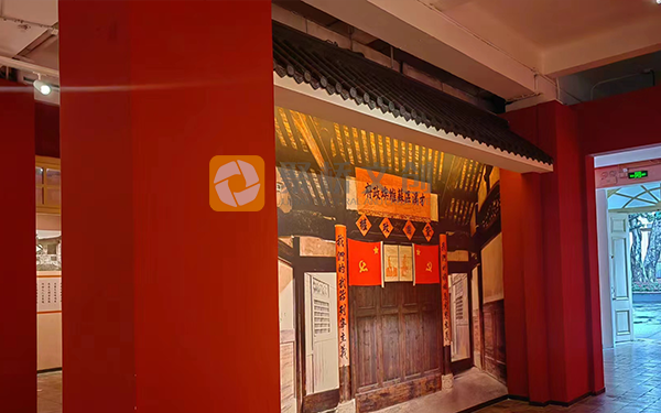 紅色愛國主義教育基地展廳設計區(qū)域劃分